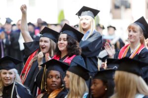 Students celebrate graduation