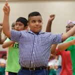 Children dancing