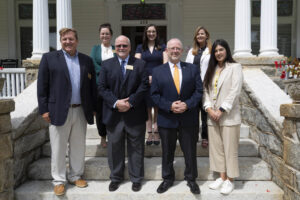 Brenau and Mexican Consulate officials gathered together Friday, July 21, to sign the IME Becas grant agreement.