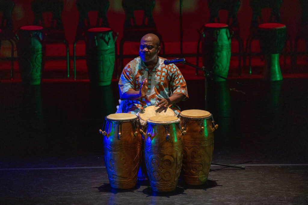 Master drummer Kofi Mawuko