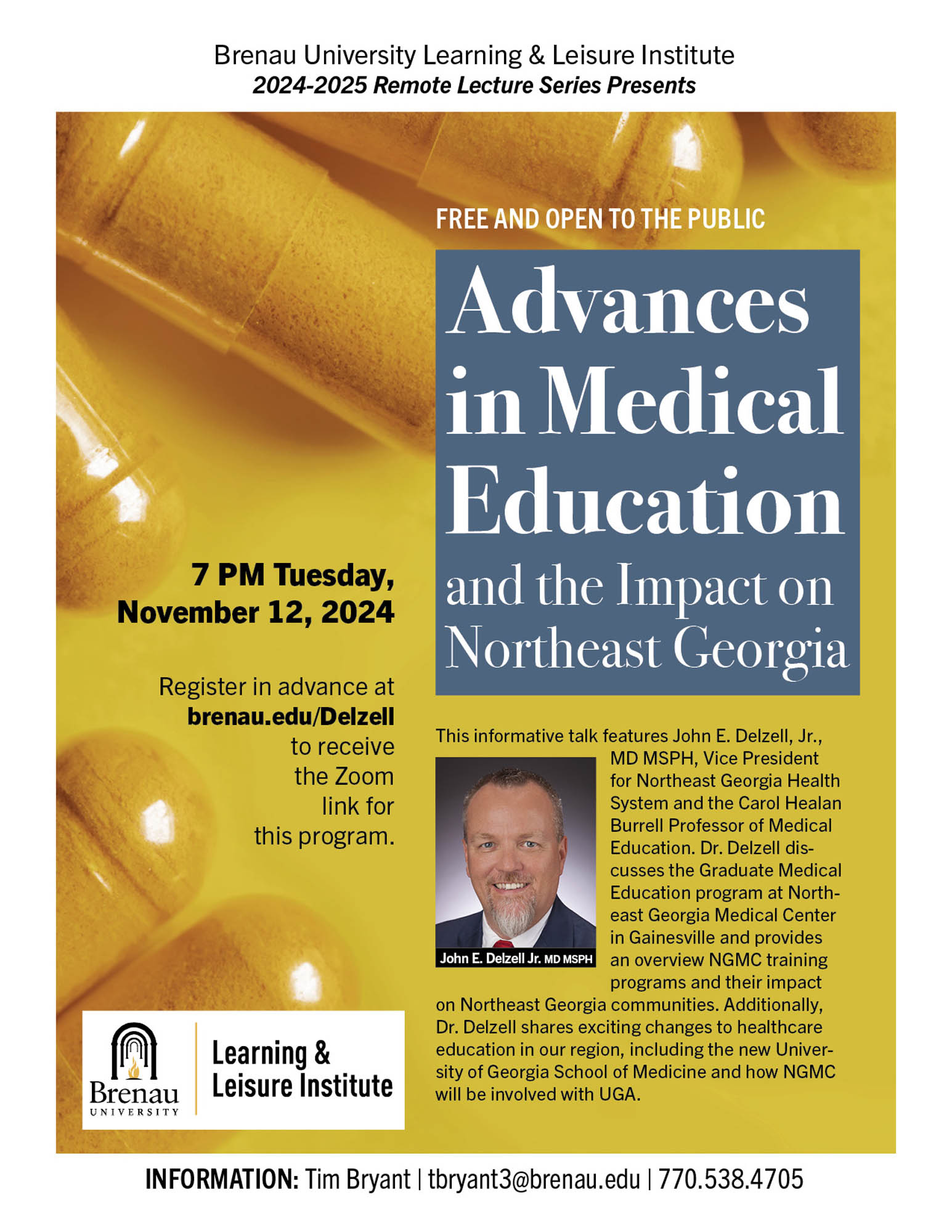 BULLI Lecture Series, Advances in Medical Education and the Impact on Northeast Georgia